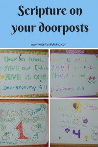 Scripture on your doorposts