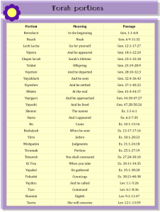 torah portion teachings
