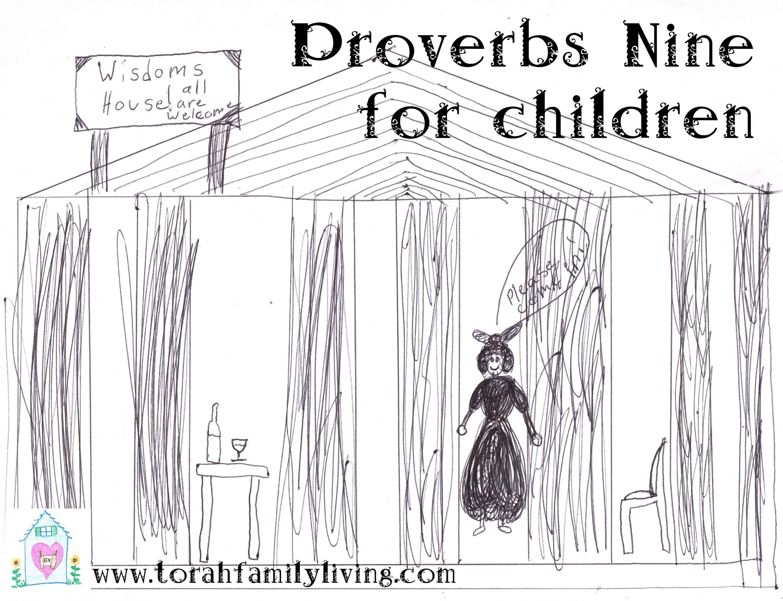 Proverbs 9 for children