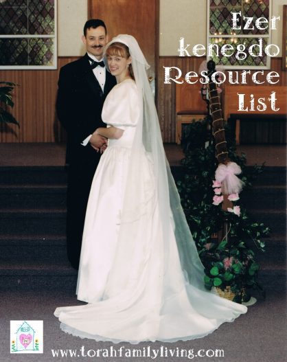 Ezer Kenegdo Resource List Torah Family Living