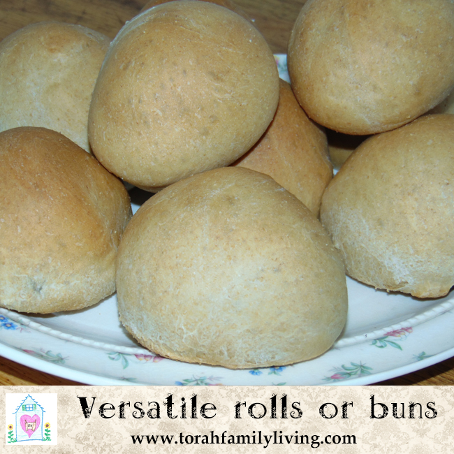 Versatile rolls or buns