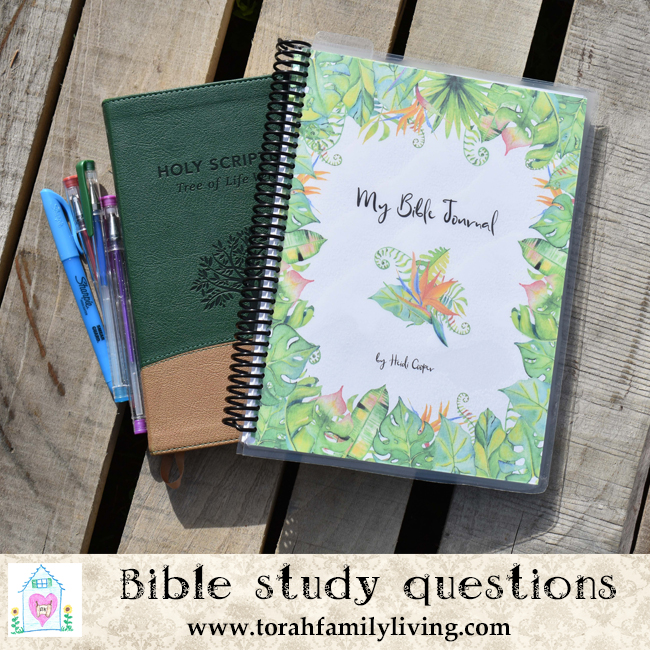 Questions for Bible study
