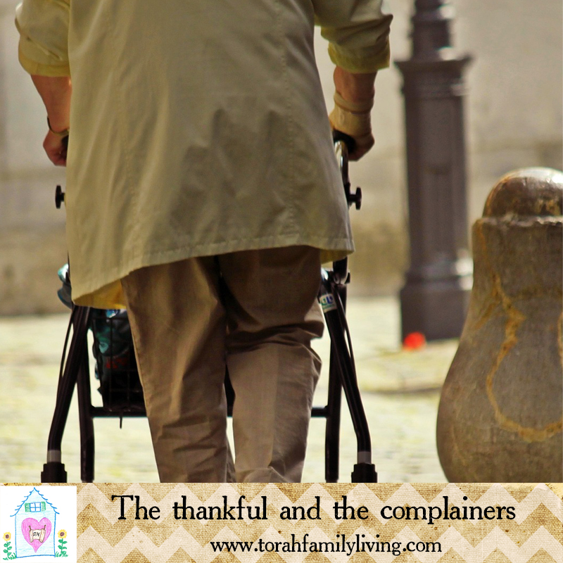 The thankful and the complainers