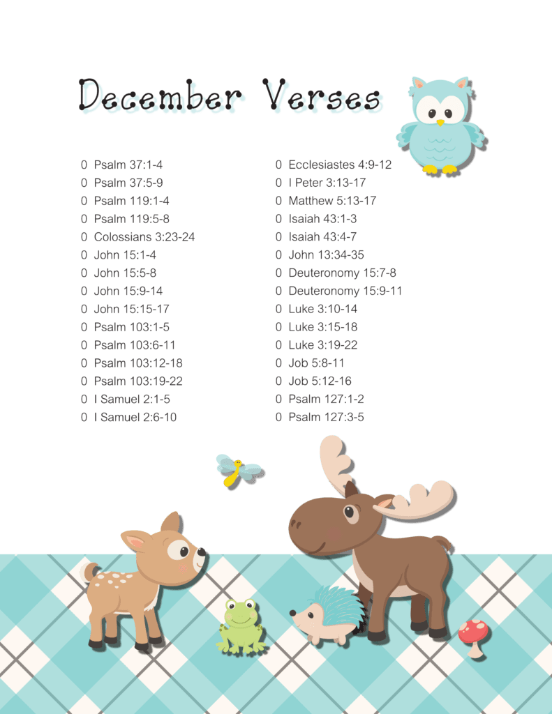 december scripture printable