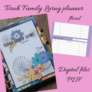 Build your own planner (floral planner style)
