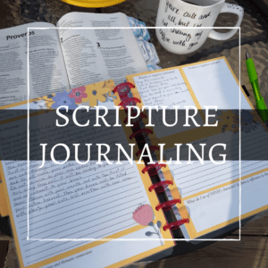 Scripture journaling