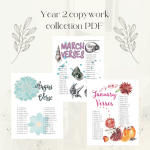 Year 2 Copywork Collection