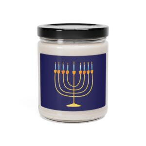 Hanukah Scented Soy Candle, 9oz