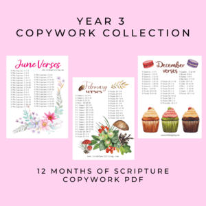 Year 3 Copywork Collection