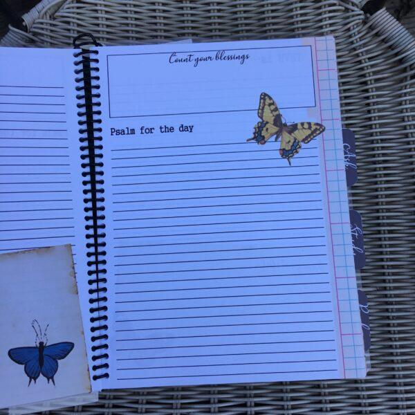 My Time with Adonai journal (butterfly) - Image 4