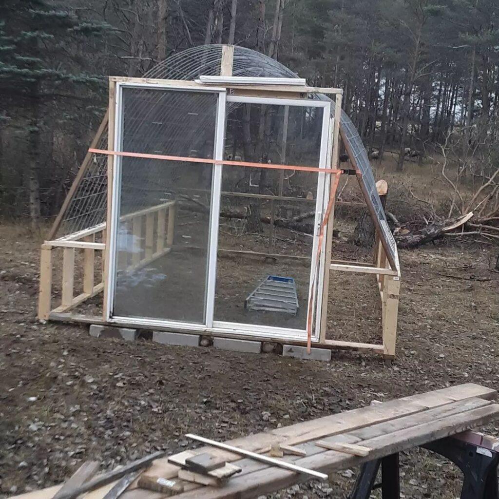 build a greenhouse