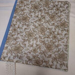Handmade Bible cover gold floral