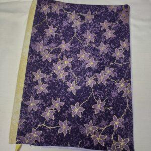 Handmade Bible cover deep purple