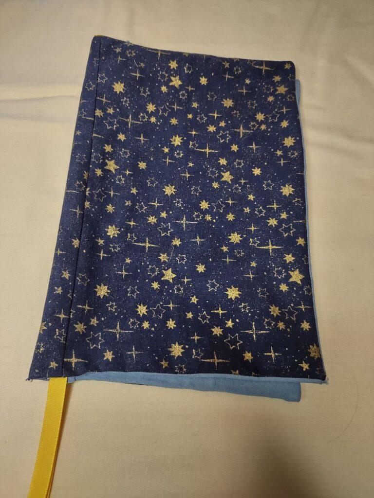 Handmade Bible cover dark stars