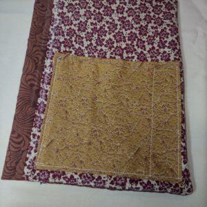 Handmade Bible cover earth tones