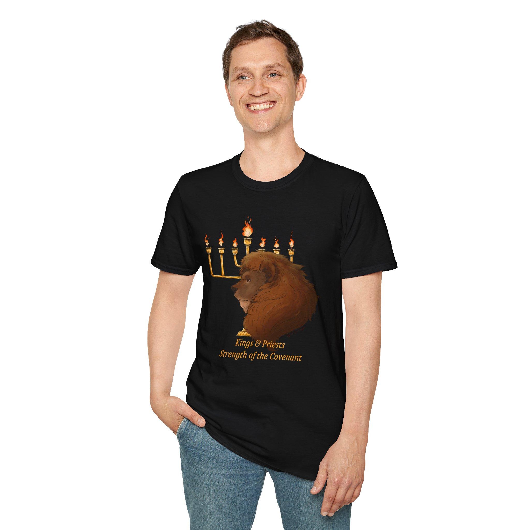 Lion of Judah T-Shirt – “Kings & Priests Exodus 19:6” Tee - Image 2