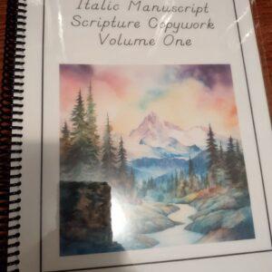 Homeschool Scripture copywork - Volume 1