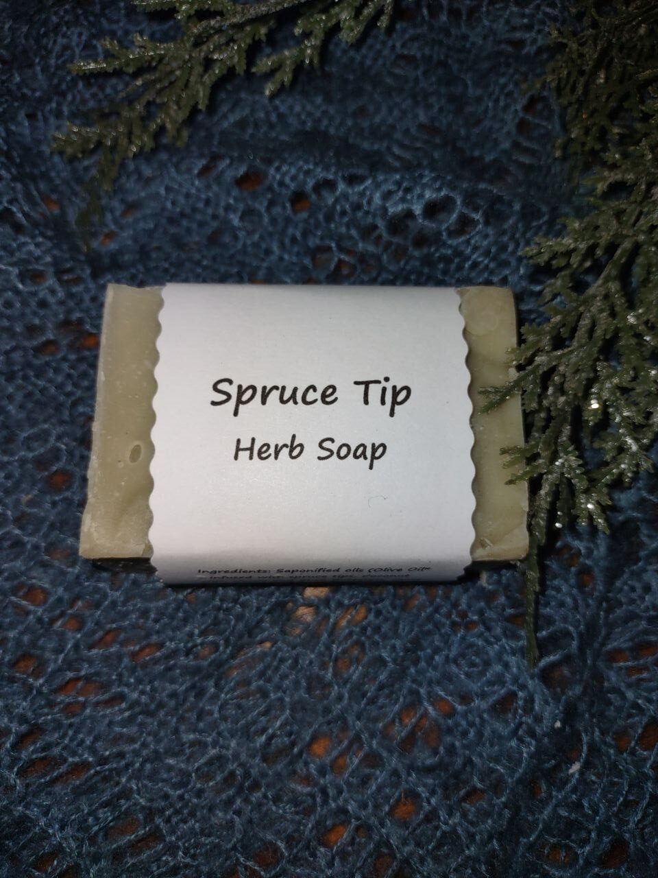 Spruce tip Herb Soap